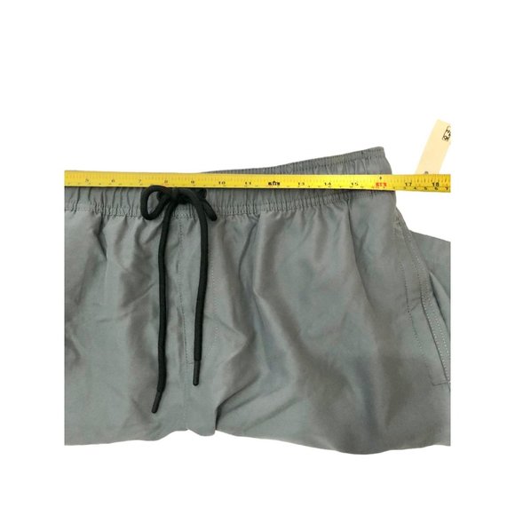 Amazon Essentials Men's 7" Quick-Dry Charcoal Drawstring Swim Trunk Sz L & XL - Picture 4 of 11
